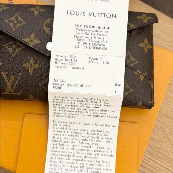 LOUIS VUITTON 2024 Monogram Canvas Kirigami Organizer in Pondichery Pink - Picture 15 of 16